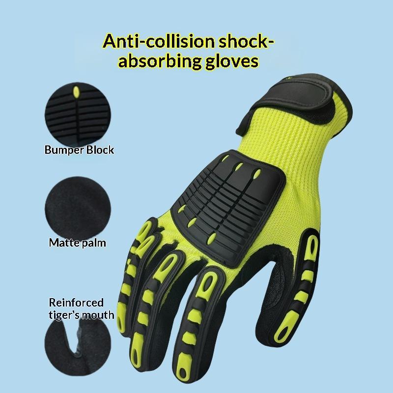 Woodworking Gloves - 1 Çift Kesilmeye ve Darbeye Dayanıklı