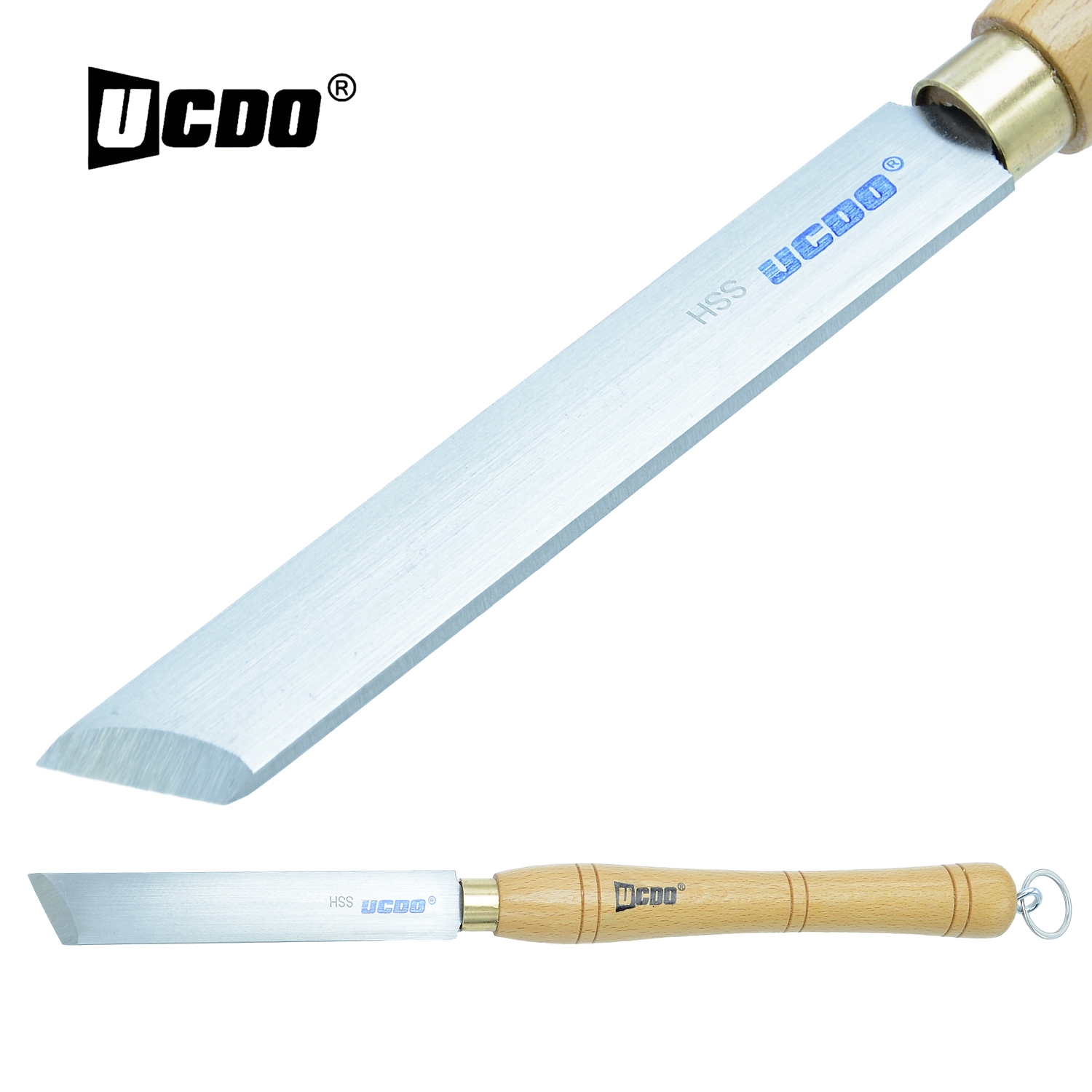 Skew Chisel Wood - UCDO HSS 26mm woodhanging büyük Oval