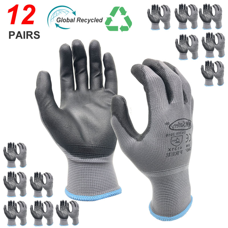 Woodworking Gloves - NMSafety yüksek kalite PU kauçuk palmiye