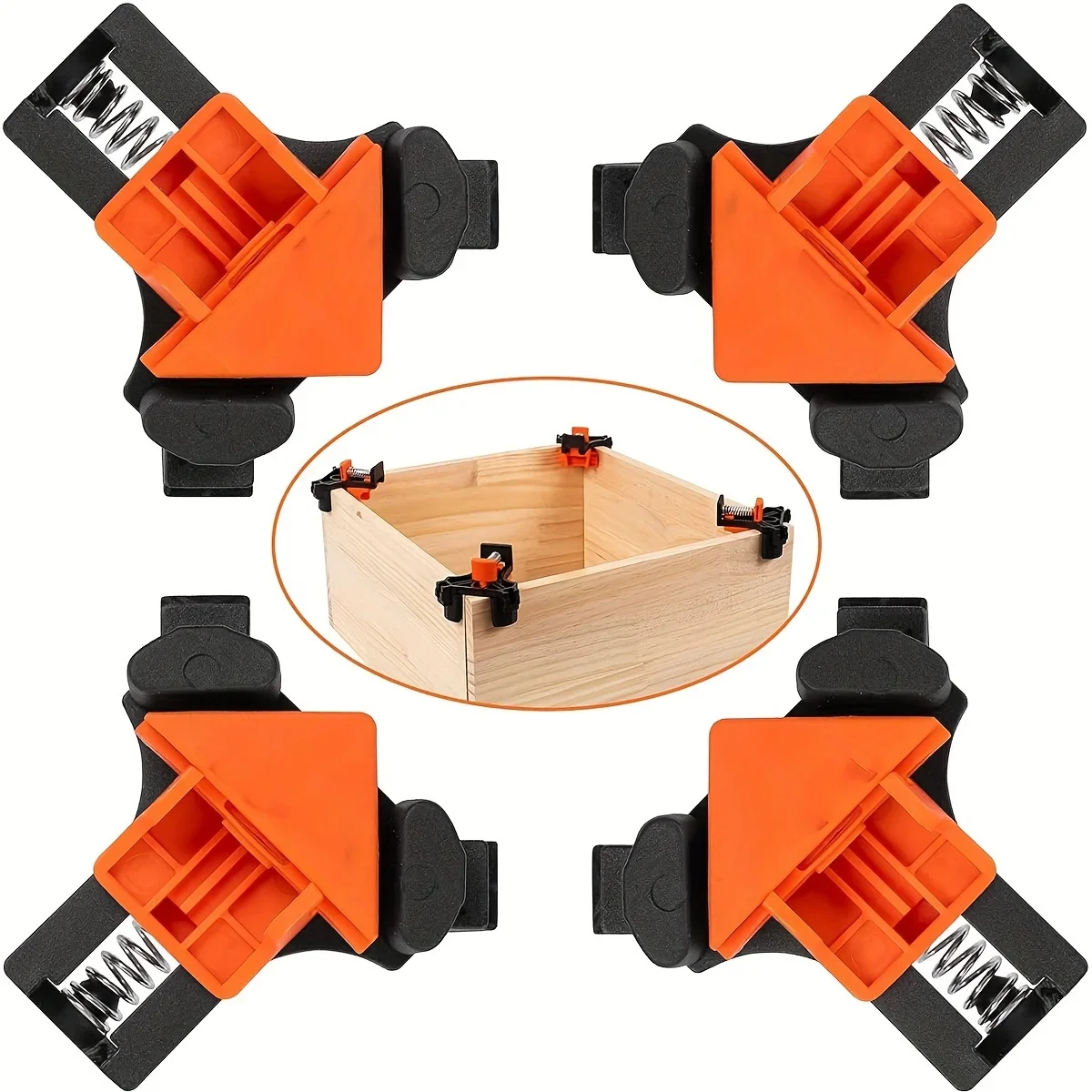 Woodworking Finishing - Dik Açılı Ahşap İşleme Kelepçesi 90