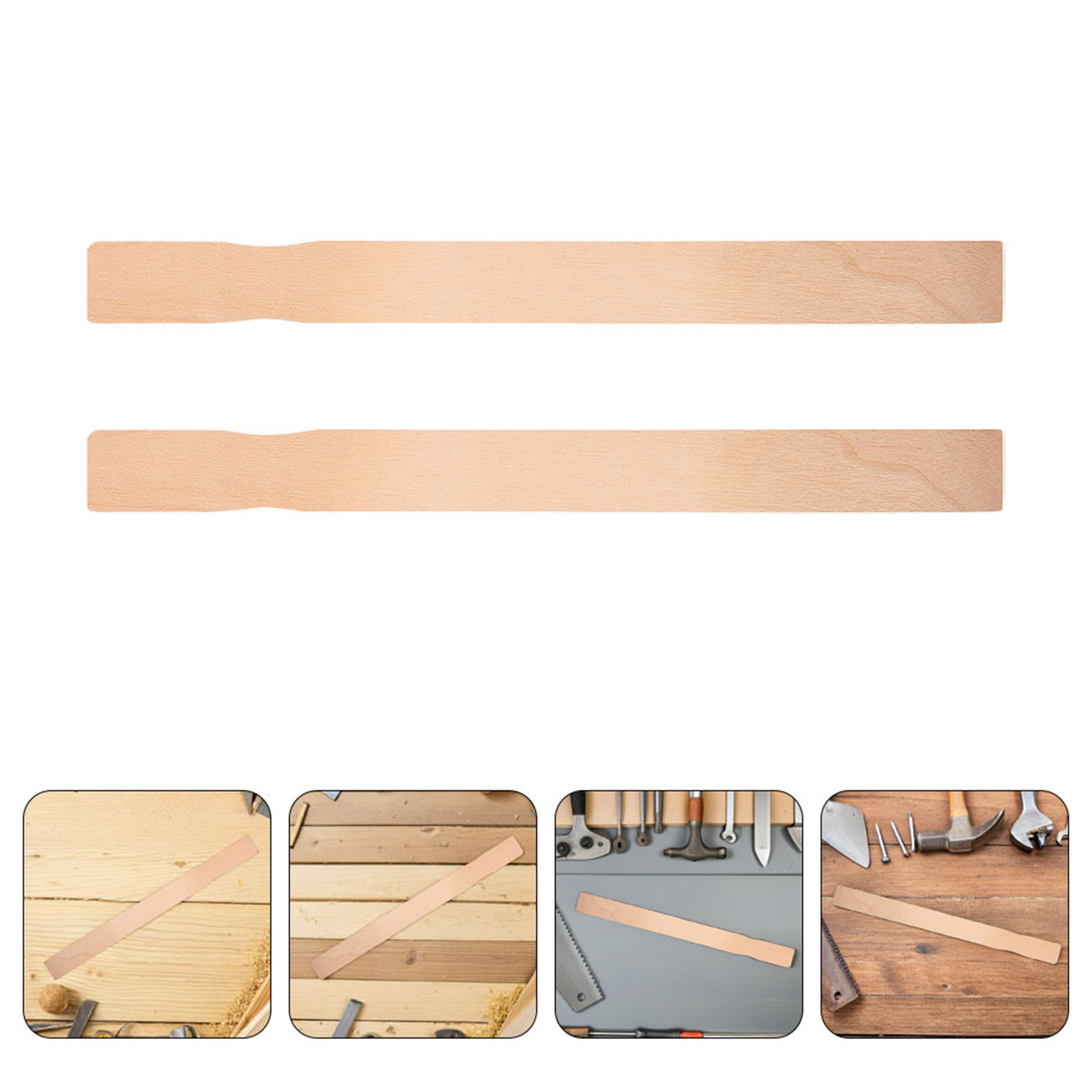 Woodworking Crafts - 15 Adet Boya Karıştırma Çubuğu, DIY