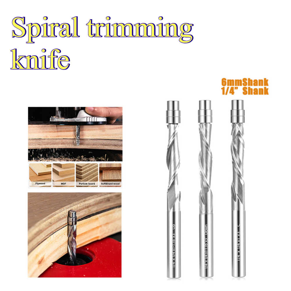 Router Bits For Woodworking - Spiral Kesme Uçlu Freze Ucu, Karbür