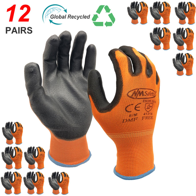 Woodworking Gloves - NMSafety 12 Pairs iş eldivenleri için