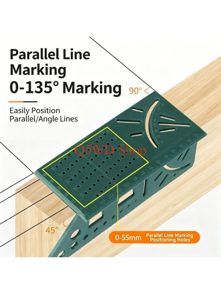 Woodworking Workshop Layout - Mobilya Projesinde Kullanım için Matkap Şablonlu
