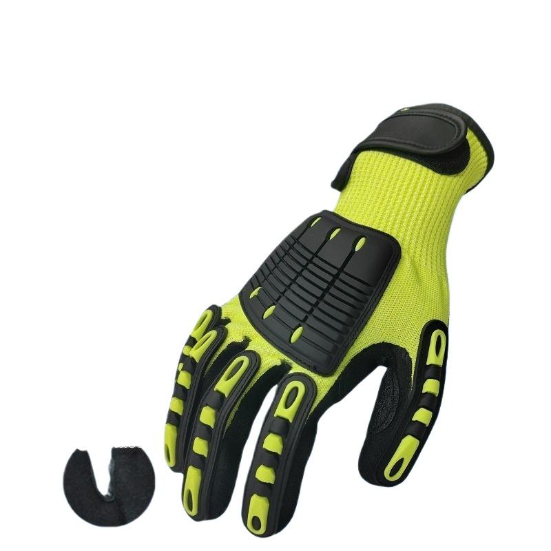 1 Çift Kesilmeye ve Darbeye Da - Woodworking Gloves incelemesi ve fiyatı