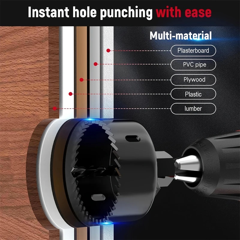 8 Parça Ahşap İşleme Delik Tes - Woodworking Drill Bits incelemesi ve fiyatı