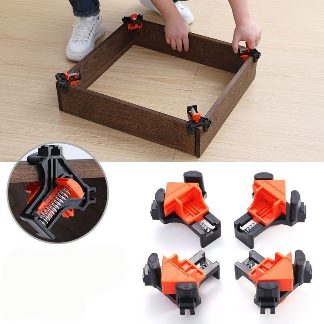 4 adet 90 °   Sağ Açılı Kelepç - Woodworking Hand Tools incelemesi ve fiyatı