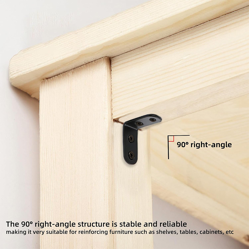 6-20 Adet Siyah Köşe Desteği L - Woodworking Joint incelemesi ve fiyatı