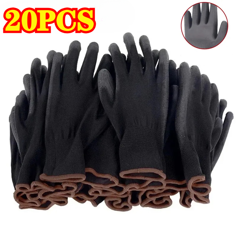 20 adet siyah PU kaplı eldiven - Woodworking Gloves incelemesi ve fiyatı