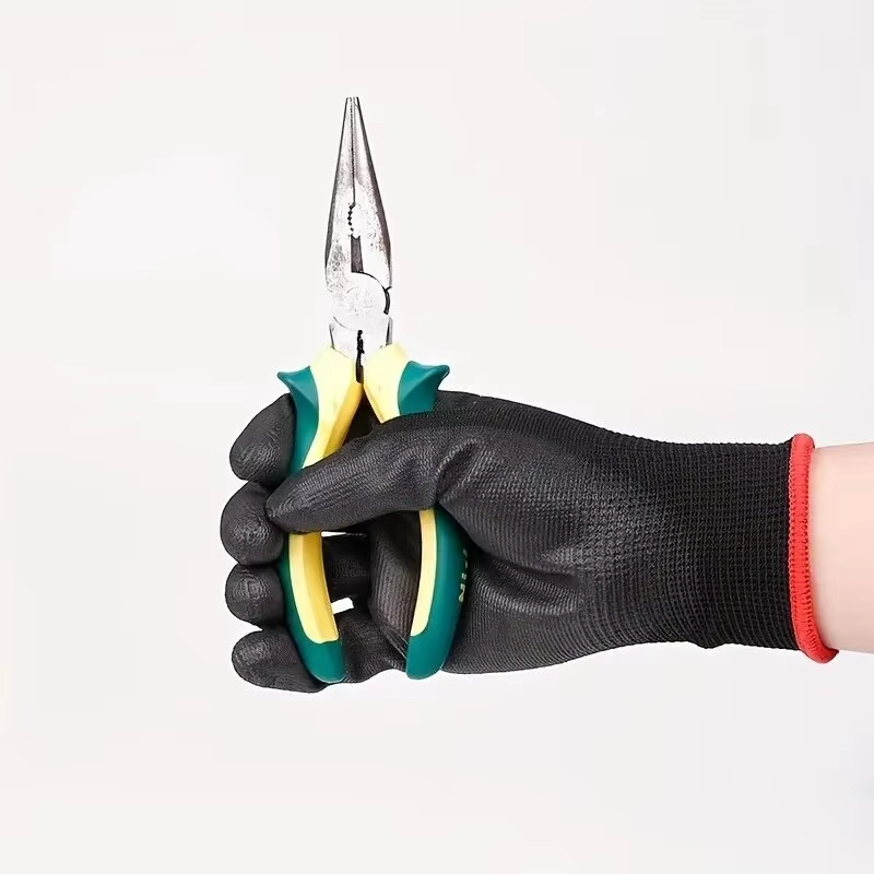 10 çift Polyester Naylon PU Ka - Woodworking Gloves incelemesi ve fiyatı