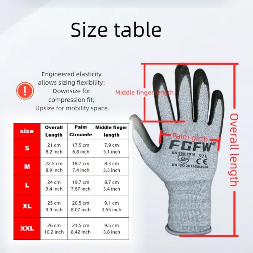 3 Çift Nitril Kauçuk Kavramalı - Woodworking Gloves incelemesi ve fiyatı