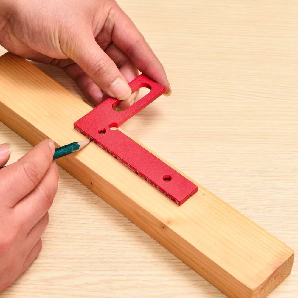 XYT Metrik Üçgen Cetveli, Alüm - Woodworking Workshop Layout incelemesi ve fiyatı