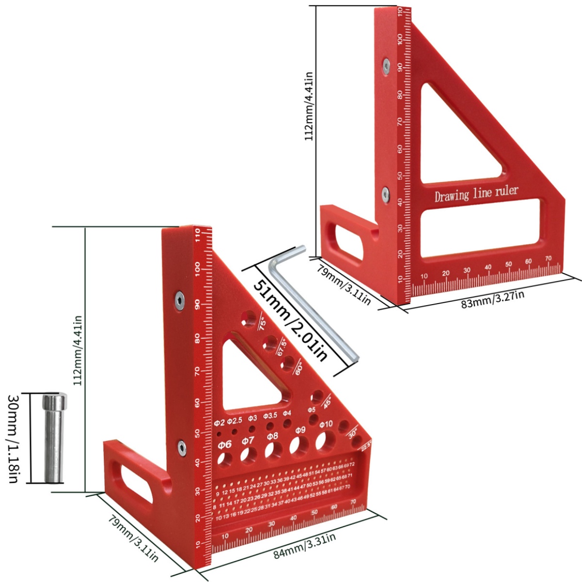 1 adet Ahşap İşleme Çok Açılı  - Woodworking Or Woodworking incelemesi ve fiyatı