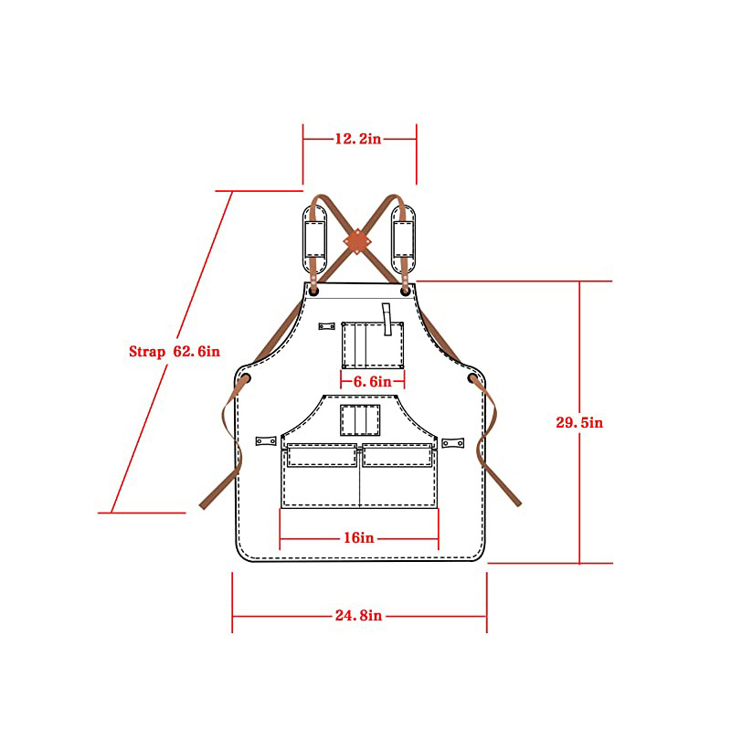Kalın Kanvas Önlük, Çok Amaçlı - Woodworking Overalls incelemesi ve fiyatı