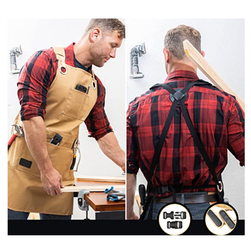 Kalın Kanvas Önlük, Çok Amaçlı - Woodworking Overalls incelemesi ve fiyatı