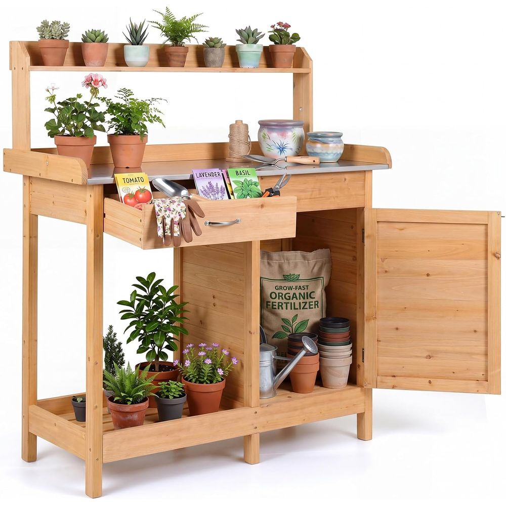 Açık Alan Saksı Tezgahı Masası - Workbench Woodworking incelemesi ve fiyatı
