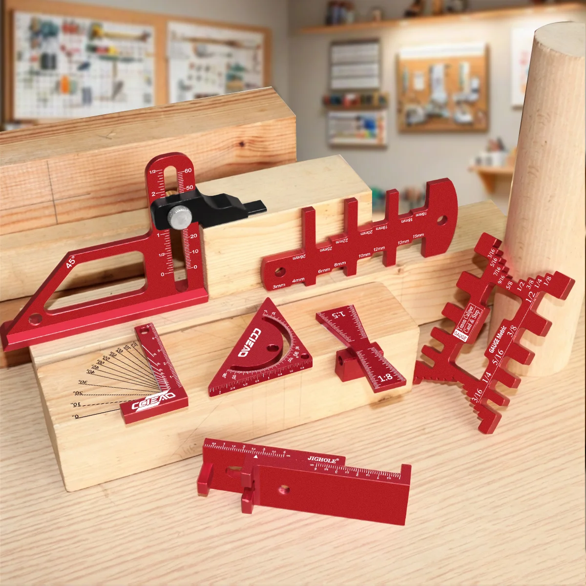 7 Parçalı Alüminyum Alaşımlı A - Woodworking Workshop Layout incelemesi ve fiyatı