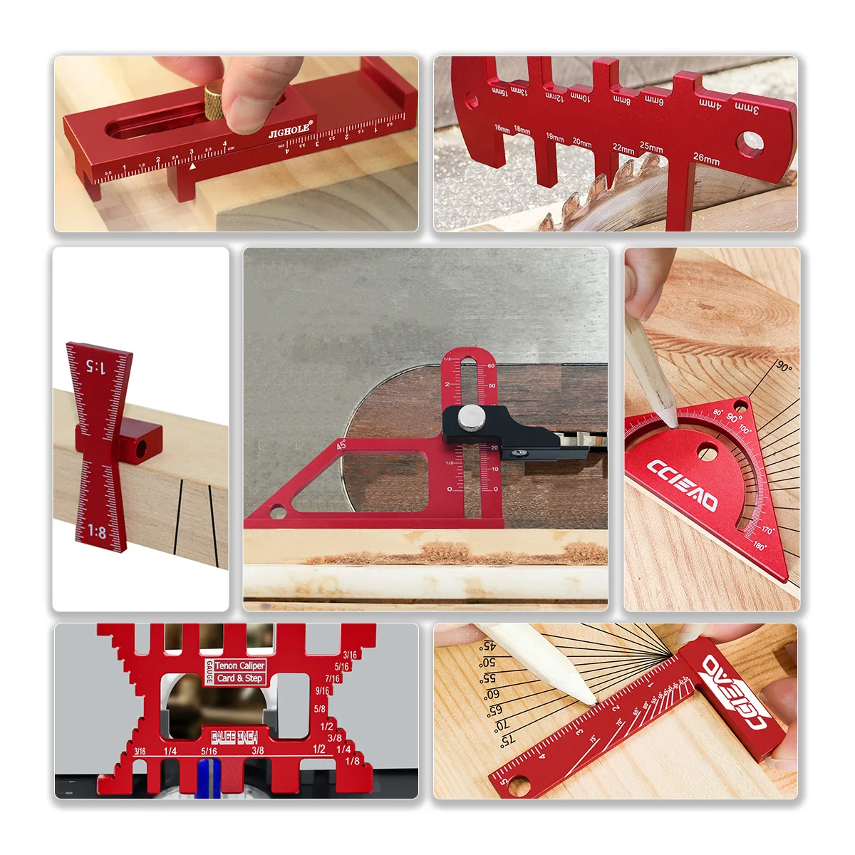 7 Parçalı Alüminyum Alaşımlı A - Woodworking Workshop Layout incelemesi ve fiyatı