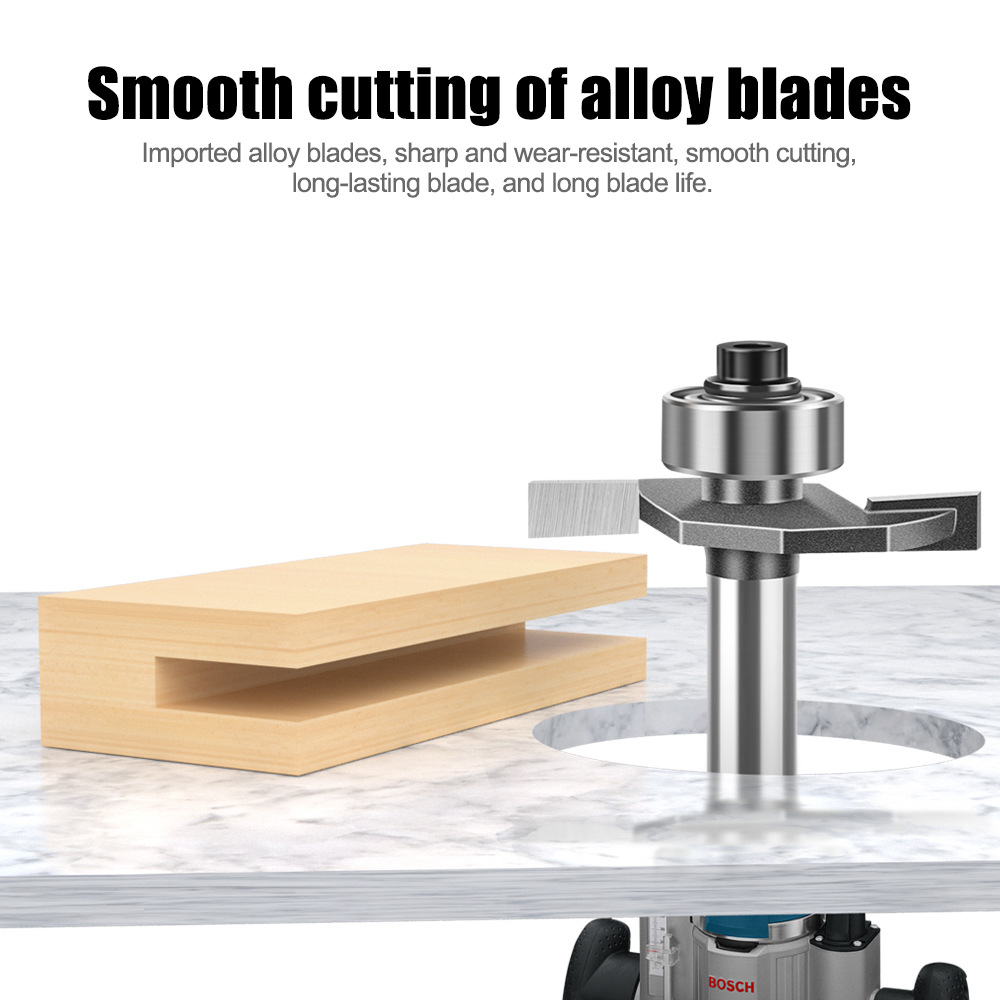 1/4-1/2 İnç Saplı Bilyalı Rulm - Router Bits For Woodworking incelemesi ve fiyatı