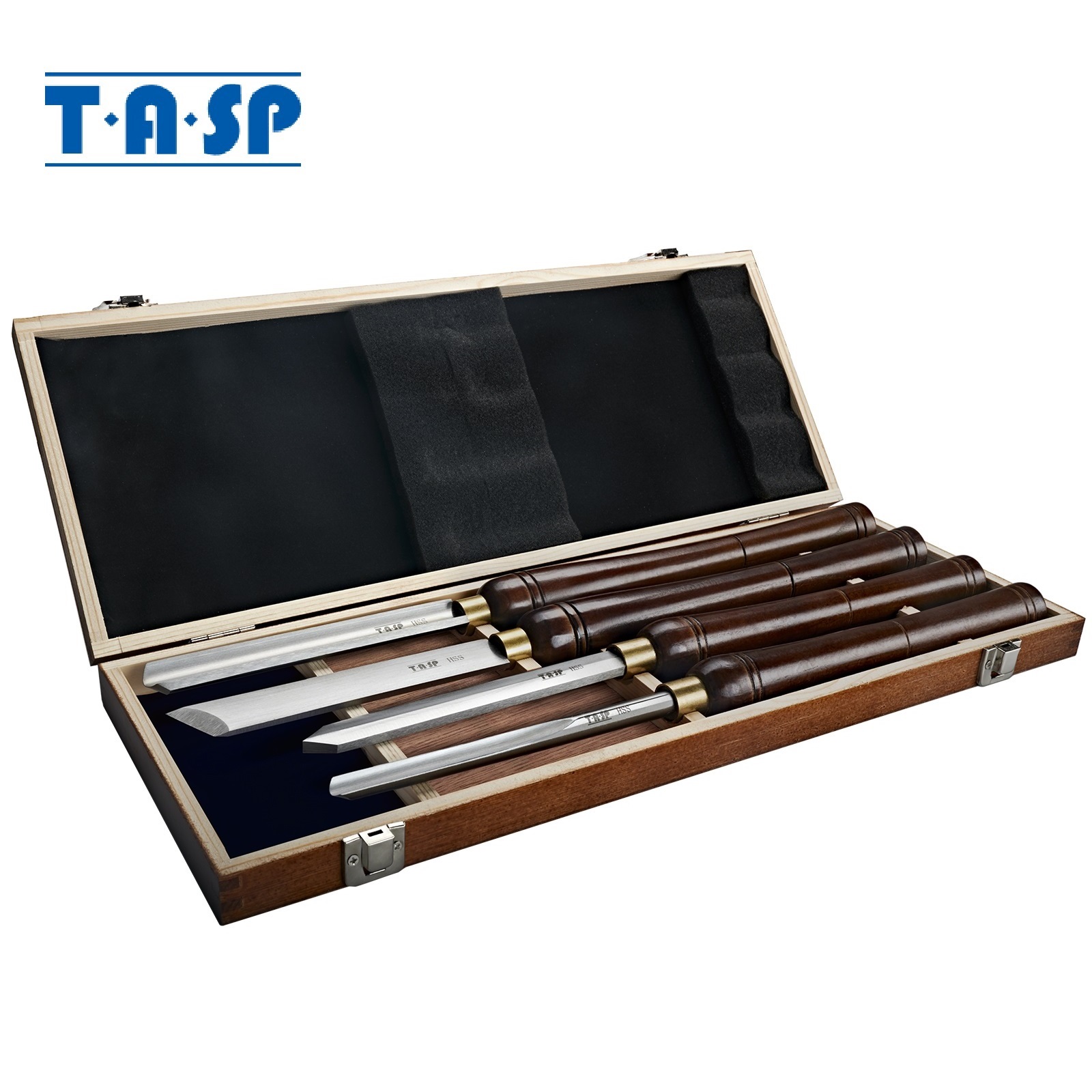 TASP 4 adet HSS Ahşap Torna Ke - Skew Chisel Wood incelemesi ve fiyatı