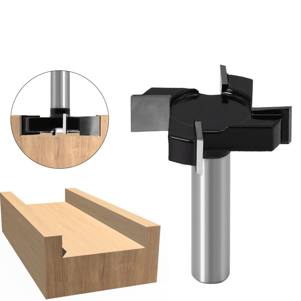 4 Kanallı T-Slot Freze Ucu Kar - Router Bits For Woodworking incelemesi ve fiyatı