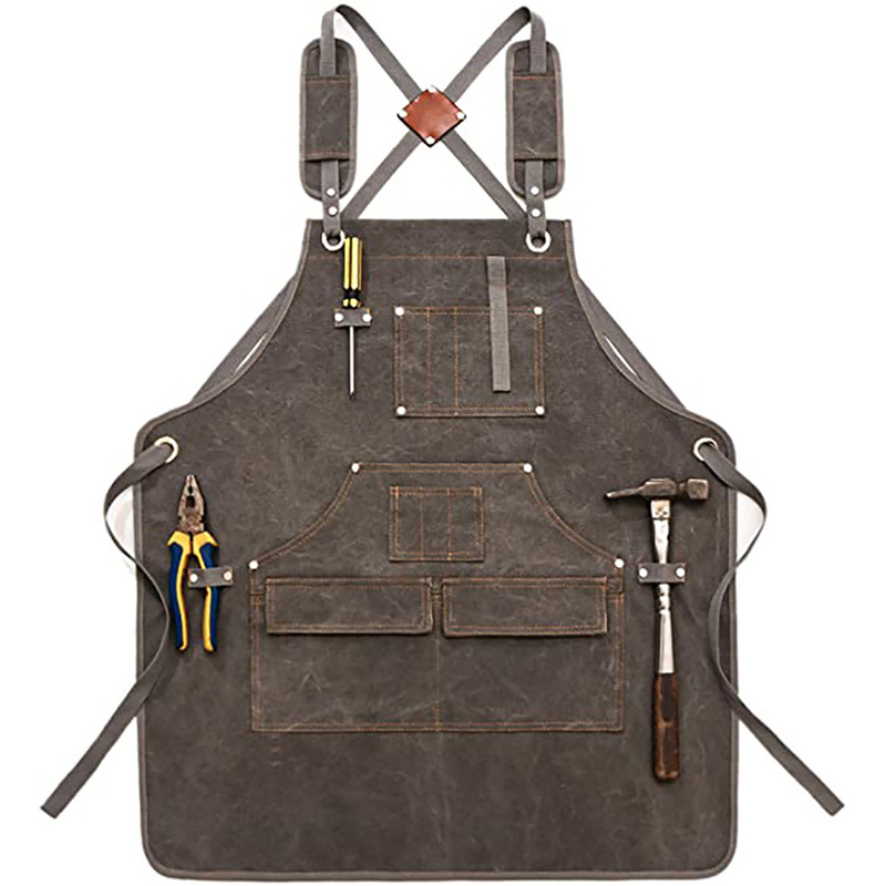 Basit Kalın Kanvas Önlük Özel  - Woodworking Overalls incelemesi ve fiyatı